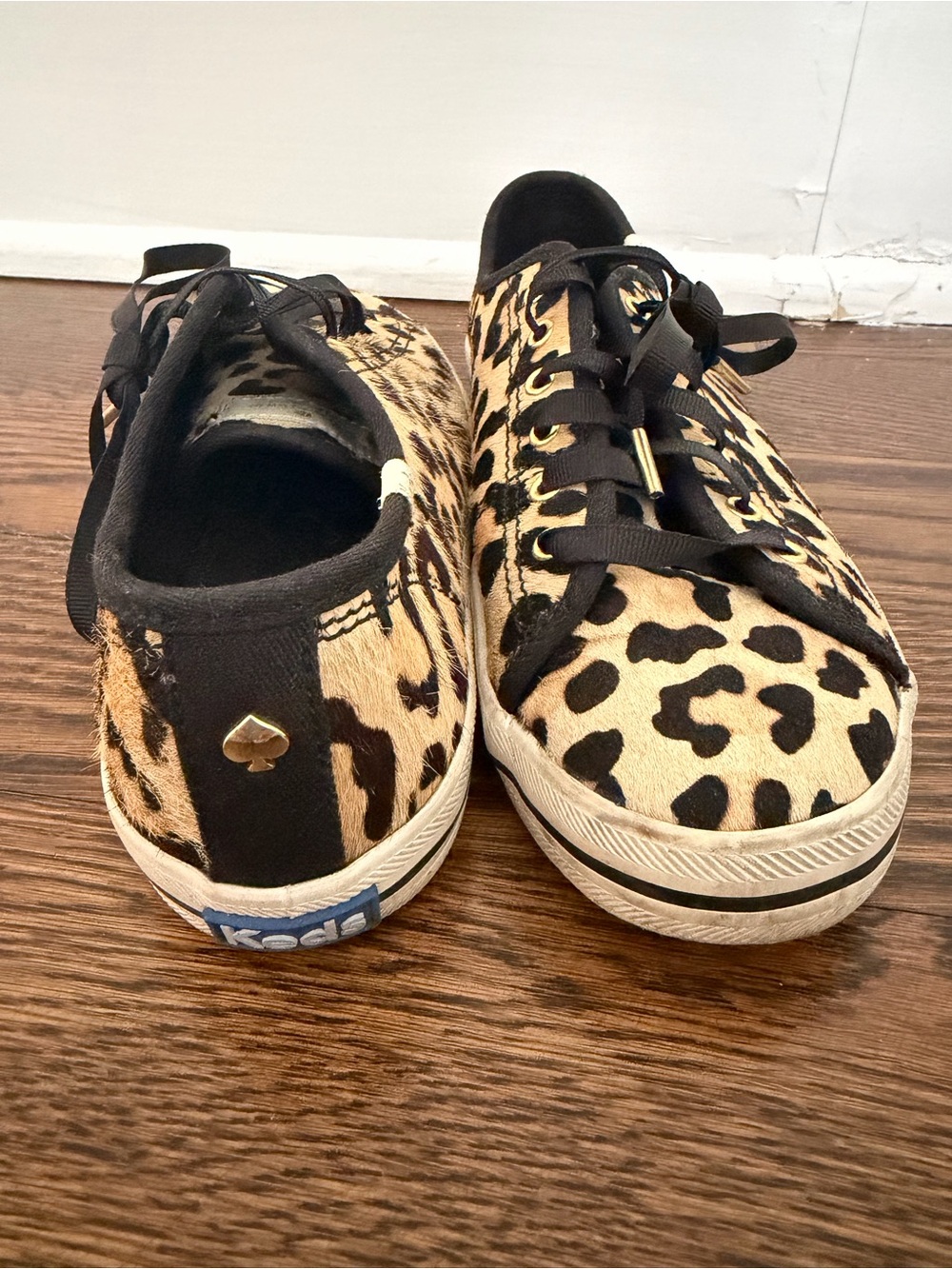 Keds x Kate Spade Leopard Print Lace-Up Sneakers - Picture 2 of 3